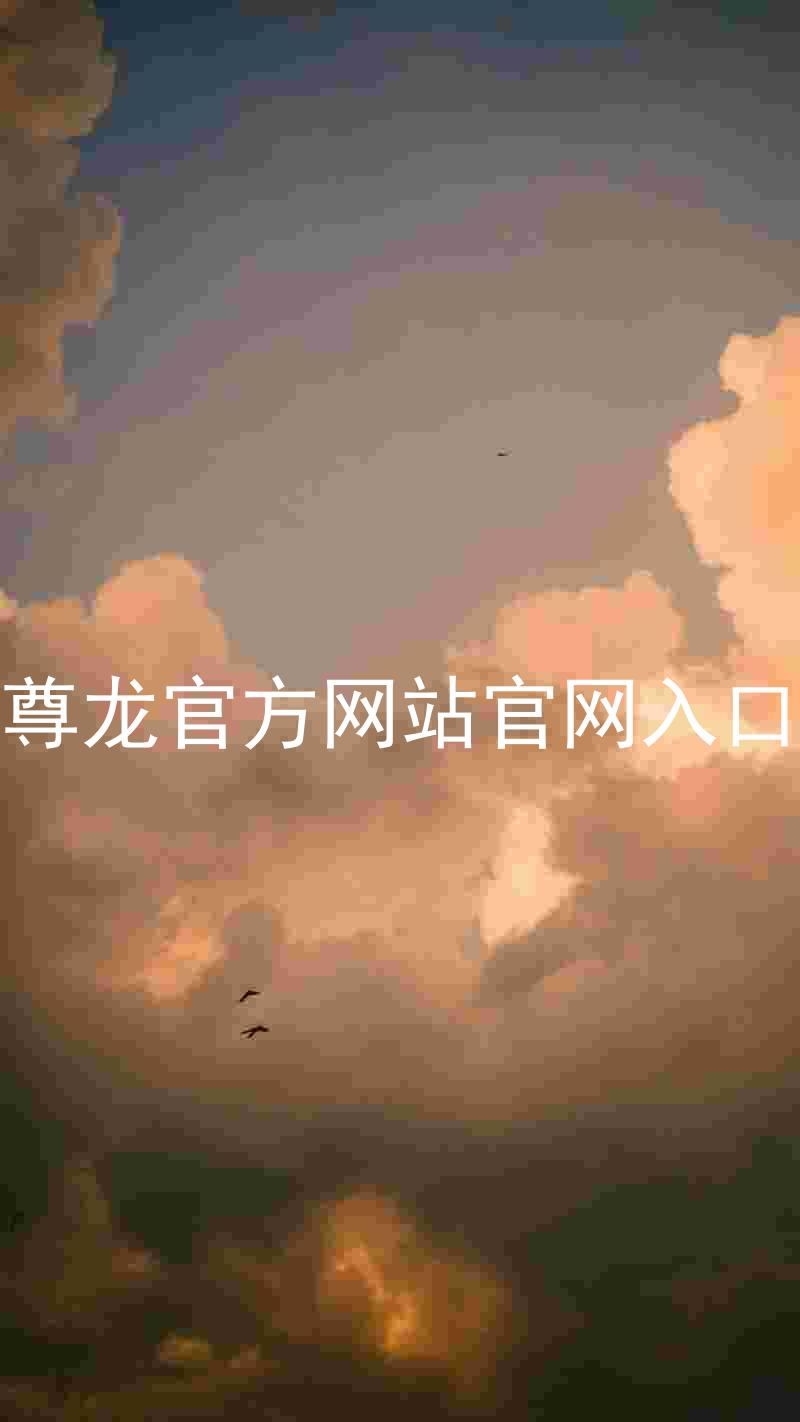 尊龙官方网站官网入口